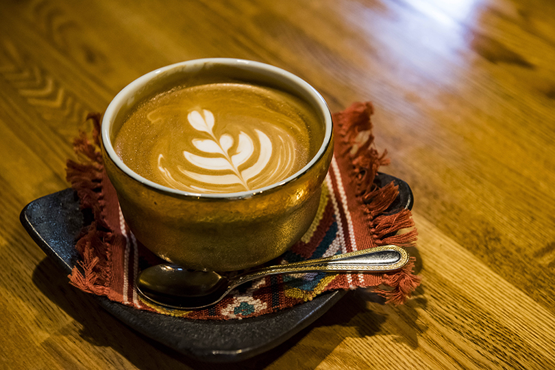 サザコーヒーの将軍珈琲・カフェラテの画像