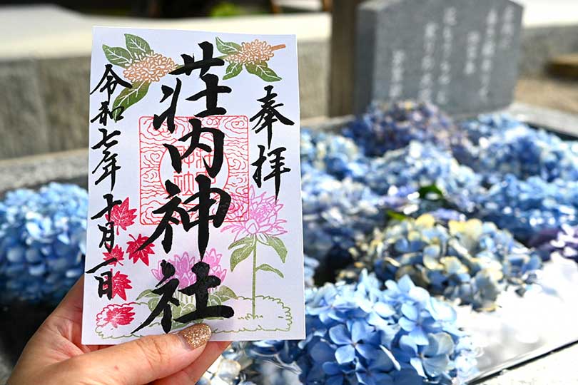秋の御朱印のイメージ